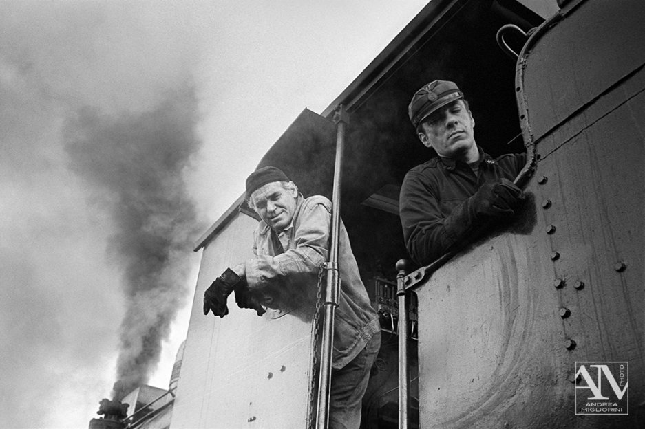 Photo Reportage Locomotiva a Vapore Treno Natura Siena Val D'Orcia
