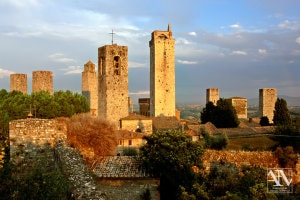 Foto Paesaggio Toscano Tuscany Photo Landscape San Gimignano