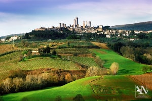 Foto Paesaggio Toscano Tuscany Photo Landscape San Gimignano