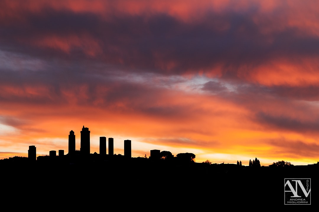 Foto Paesaggio Toscano Tuscany Photo Landscape San Gimignano
