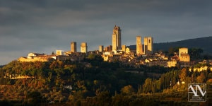 Foto Paesaggio Toscano Tuscany Photo Landscape San Gimignano