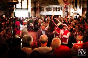 Photo Palio Siena Benedizione del Cavallo Contrada della Giraffa