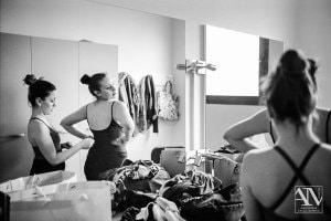 backstage trucco scuola di danza san gimignano