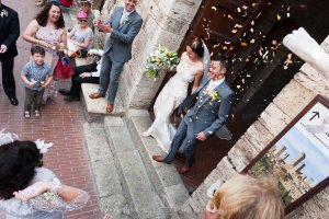 Photo Wedding in San Gimignano Palazzo Comunale