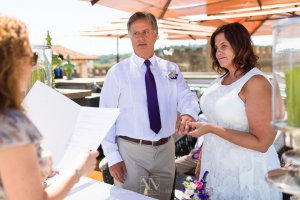 Photo Vows Renewal in Florence - Grand Hotel Cavour Roof Terrace