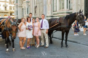 Photo Vows Renewal in Florence - Grand Hotel Cavour Roof Terrace
