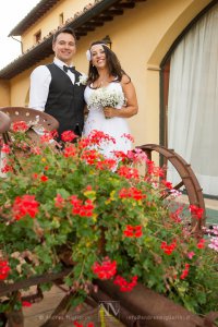Photo Wedding in San Gimignano Hotel Le Terre Rosse
