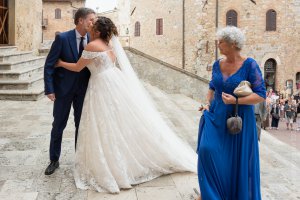Ceremony in Duomo di San Gimignano