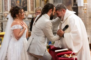 Ceremony in Duomo di San Gimignano