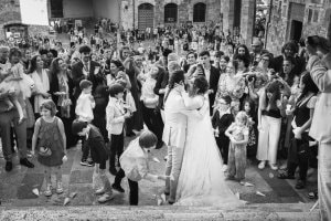 Ceremony in Duomo di San Gimignano