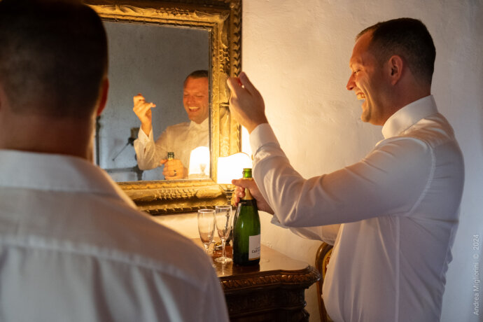 Ceremony in Castello di Bibbione