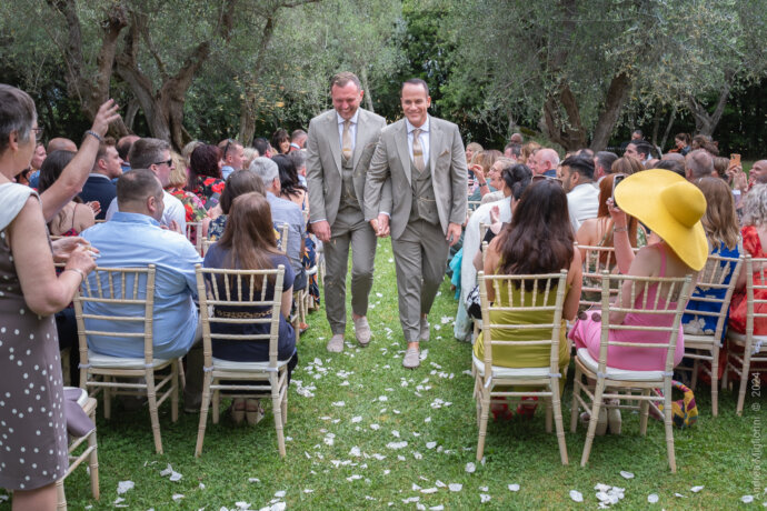 Ceremony in Castello di Bibbione