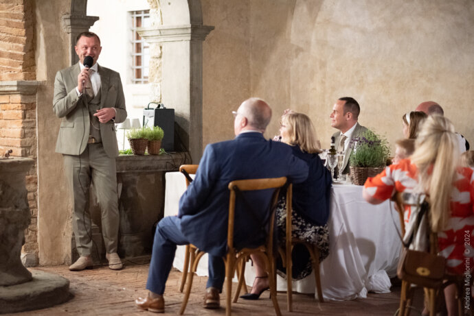 Ceremony in Castello di Bibbione