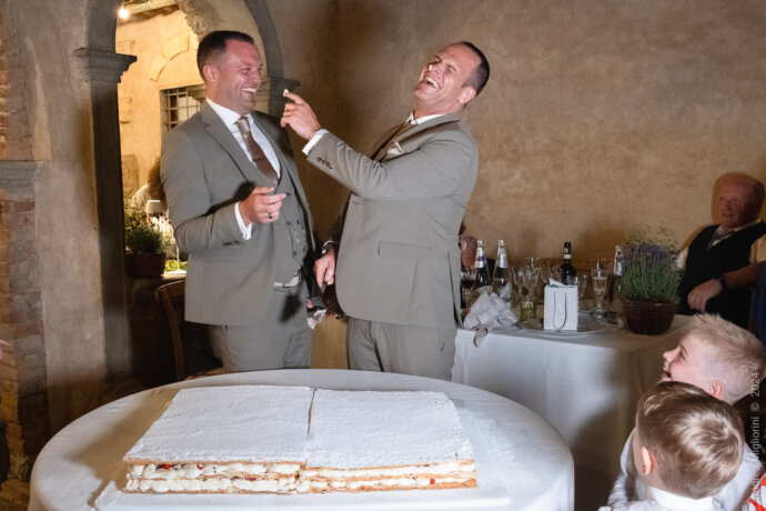 Ceremony in Castello di Bibbione