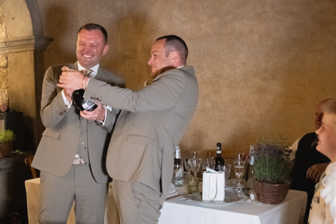 Ceremony in Castello di Bibbione