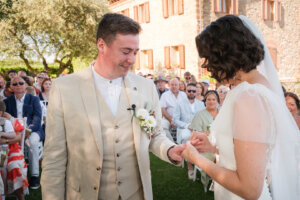 Ceremony in Tenuta Quadrifoglio