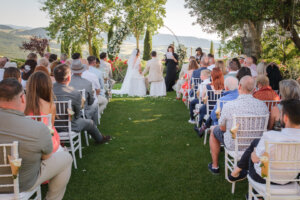 Ceremony in Tenuta Quadrifoglio