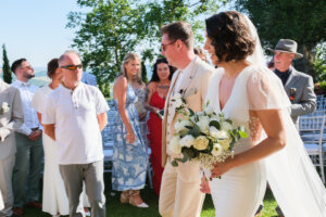 Ceremony in Tenuta Quadrifoglio