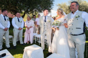 Ceremony in Tenuta Quadrifoglio